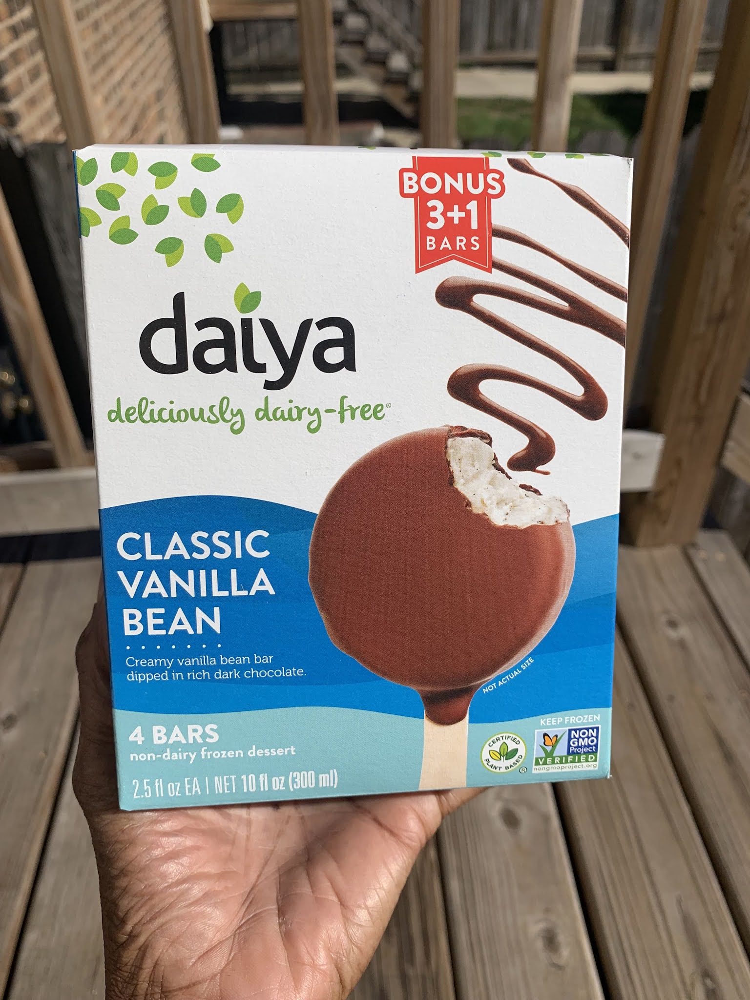 Dairy Free Ice Cream Bar