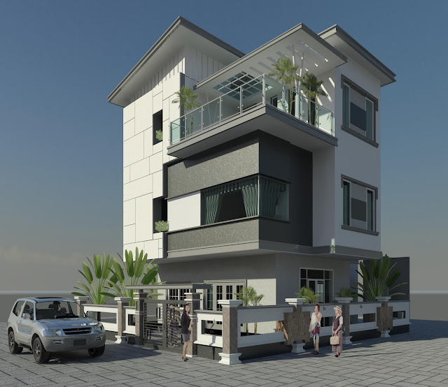 Mẫu nhà phố hiện đại đẹp