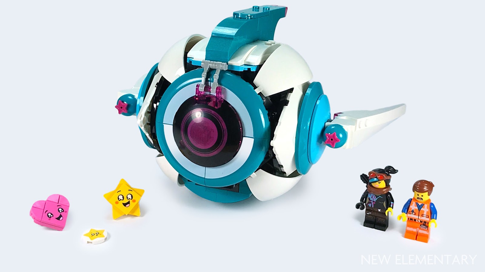 tale skjorte Læge LEGO® MOVIE 2 review: 70830 Sweet Mayhem's Systar Starship! | New  Elementary: LEGO® parts, sets and techniques