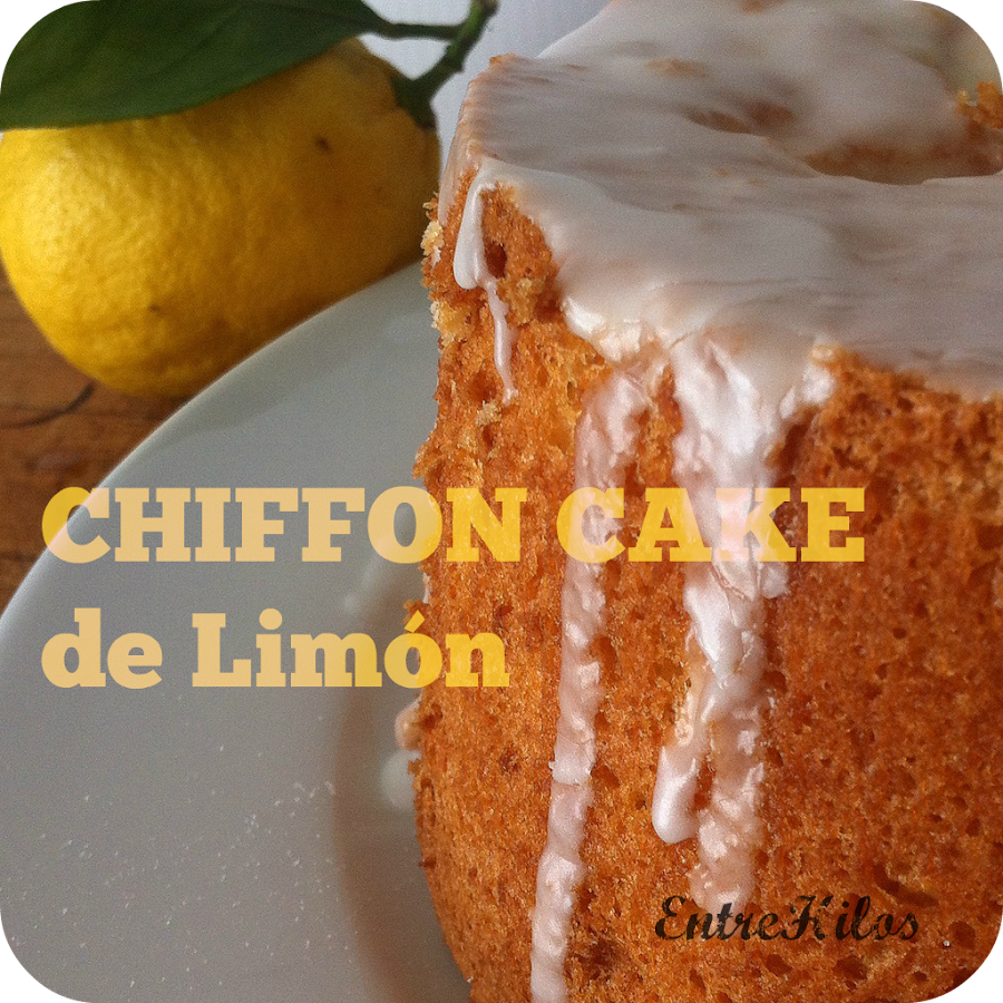 chiffon cake de limon