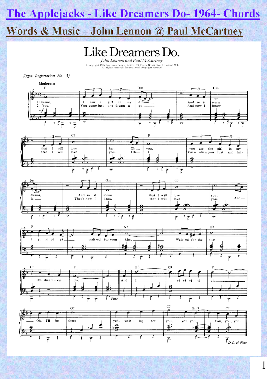 ARD RADIO BEST MUSIC EVER CLIPS AND STORIES The Applejacks 06