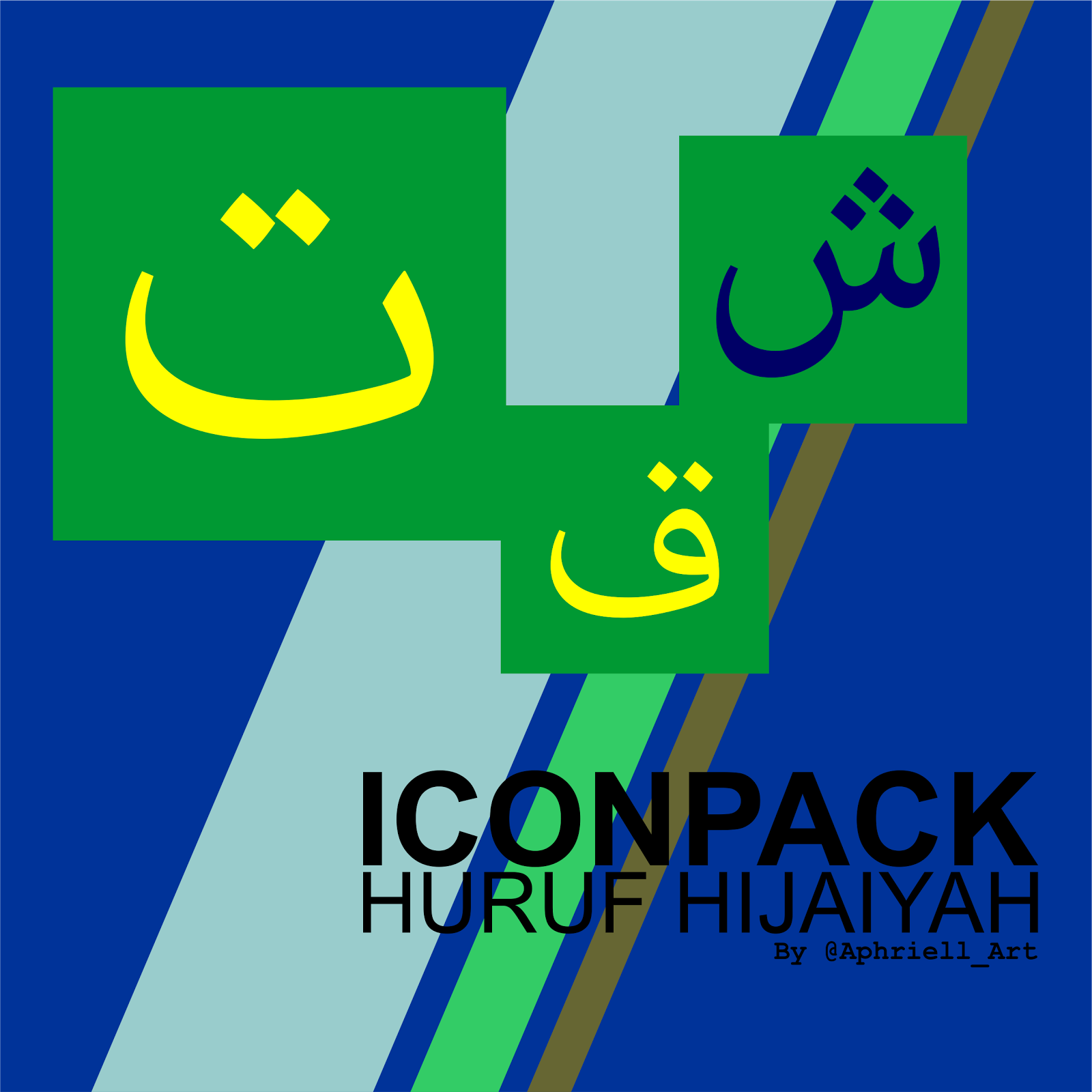 Download Icon Pack Huruf Hijaiyah Aphriell Art