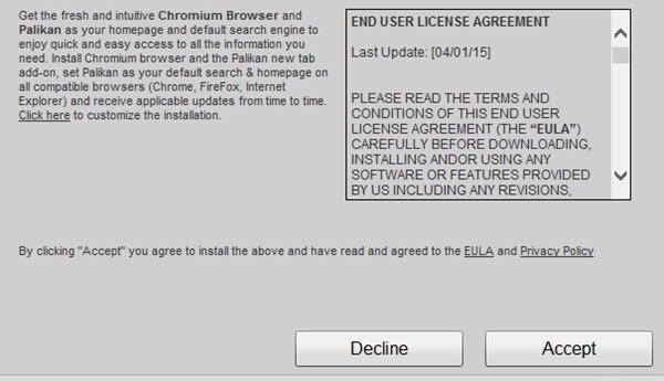 Удалить вредоносное ПО Chromium