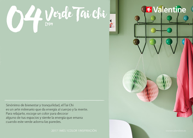 Abril: Interiores en Verde Taichi