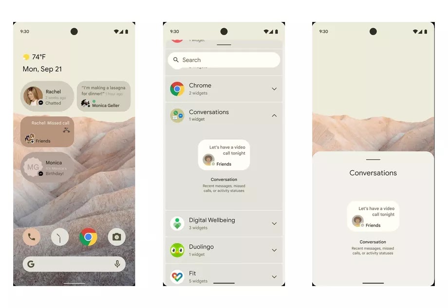 Bocoran tampilan Android 12 Punya Google, Mantap dan Smooth