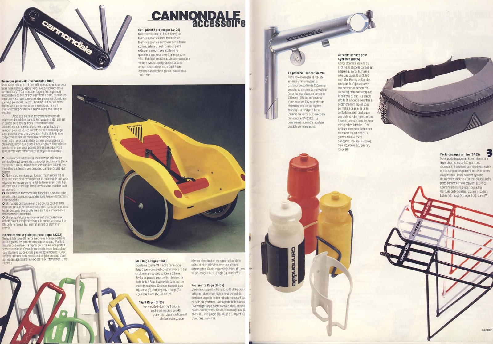 CATALOGUES CANNONDALE CANNONDALE 1991