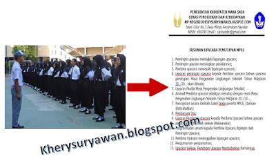 Terbaru Susunan Upacara Penutupan Mpls Sd Smp Sma Smk Tahun 2021 2022 Kherysuryawan Id