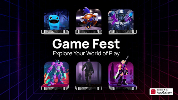 Huawei Game Fest aumenta em 90% o download de jogos diários na AppGallery