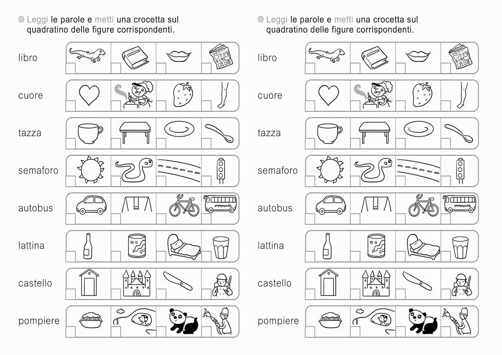 Il Paio E La Coppia Schede Didattiche Classe Prima