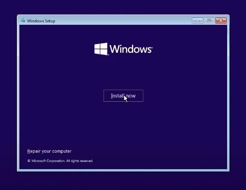 كيفية تثبيت Windows 11 من فلاشة USB 2