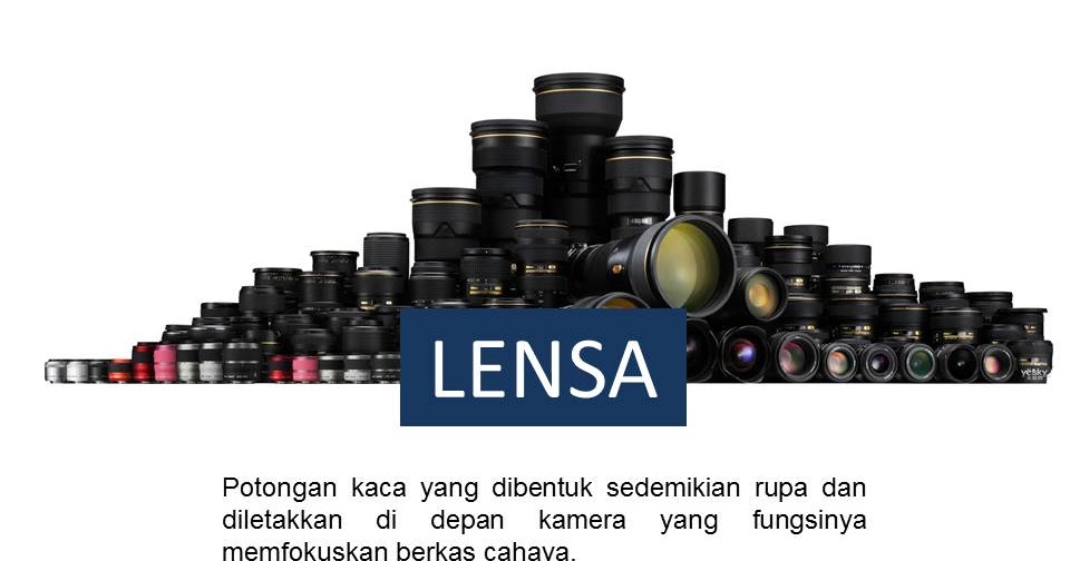 Mengenal jenis lensa