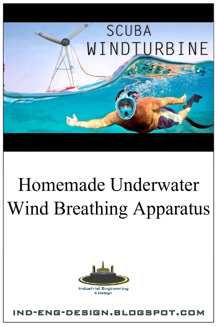 Homemade Underwater Wind Breathing Apparatus MagOne 2016