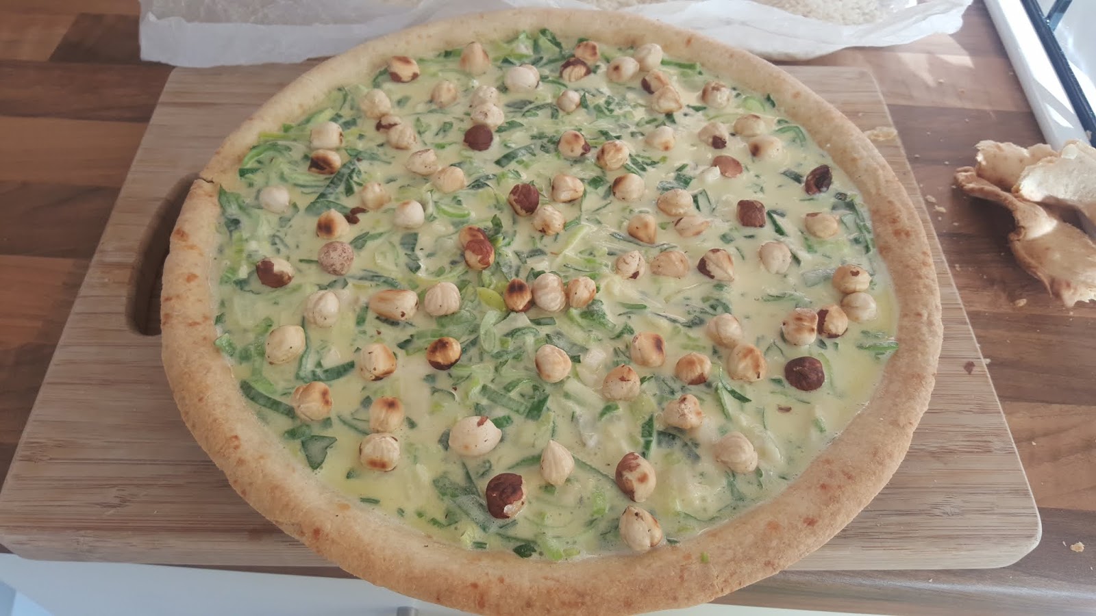 Hazelnuts and Quiche