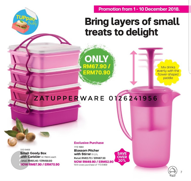 Tupperware Mini Catalogue 1st - 31st December 2018