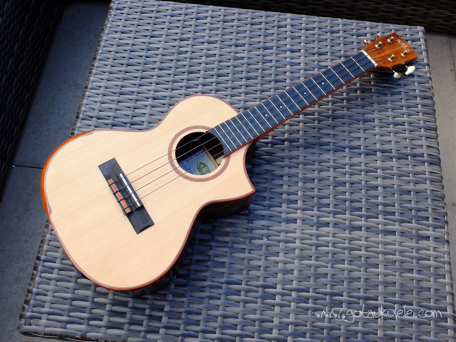 GOT A UKULELE - Ukulele and beginners tips: KA-SRT-CTG-CE Edge Tenor Ukulele - REVIEW