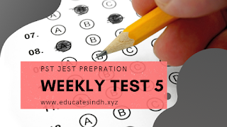 Weekly Test For JEST-PST 5