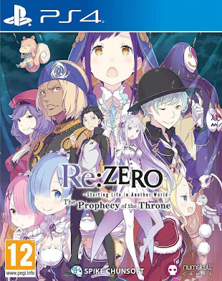 Re Zero Starting Life In Another World The Prophecy Of The Throne Game Cover Ps4