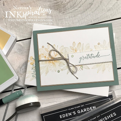 Stampin' Up! Supplies used for Eden's Garden Thank You Cards - November 2021