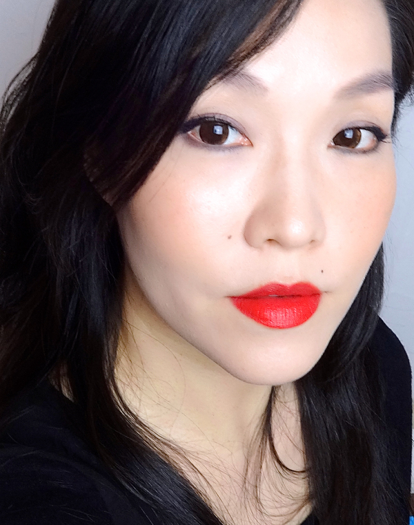 Tatcha Kyoto Red Silk Lipstick FOTD