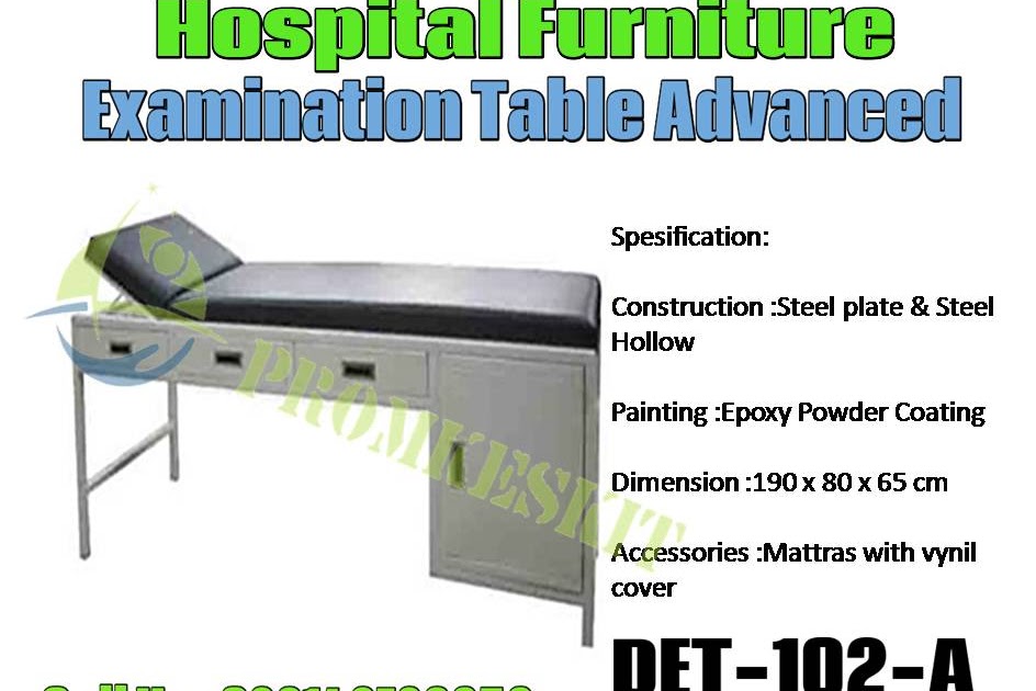 Exam tables. Exam tables