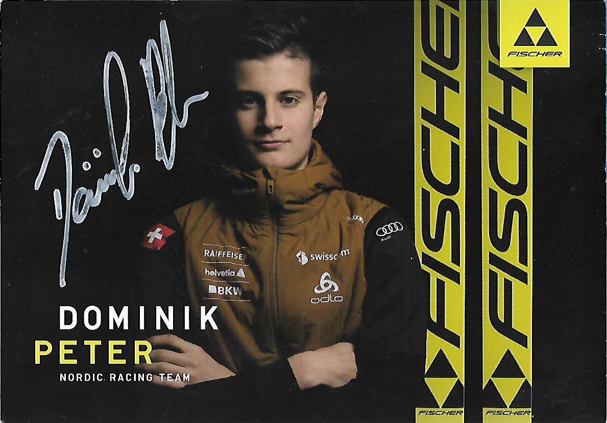 Autografy Skoczków 124.Dominik Peter