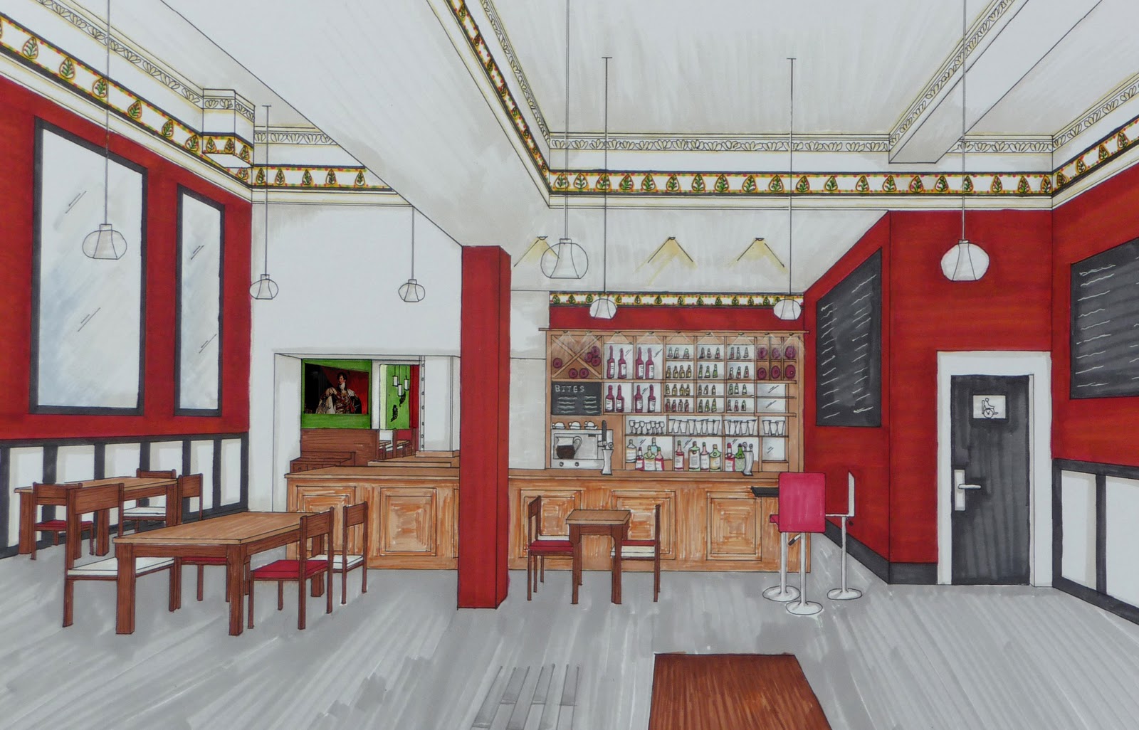 Interior Design Sketch Portfolio Minimalis Interior Design Sketch Portfolio Minimalis
