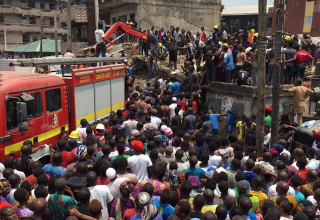 Lagos building collapse: 50 children rescued from debris as LASEMA confirms incident Lagos building collapse: 50 children rescued from debris as LASEMA confirms incident