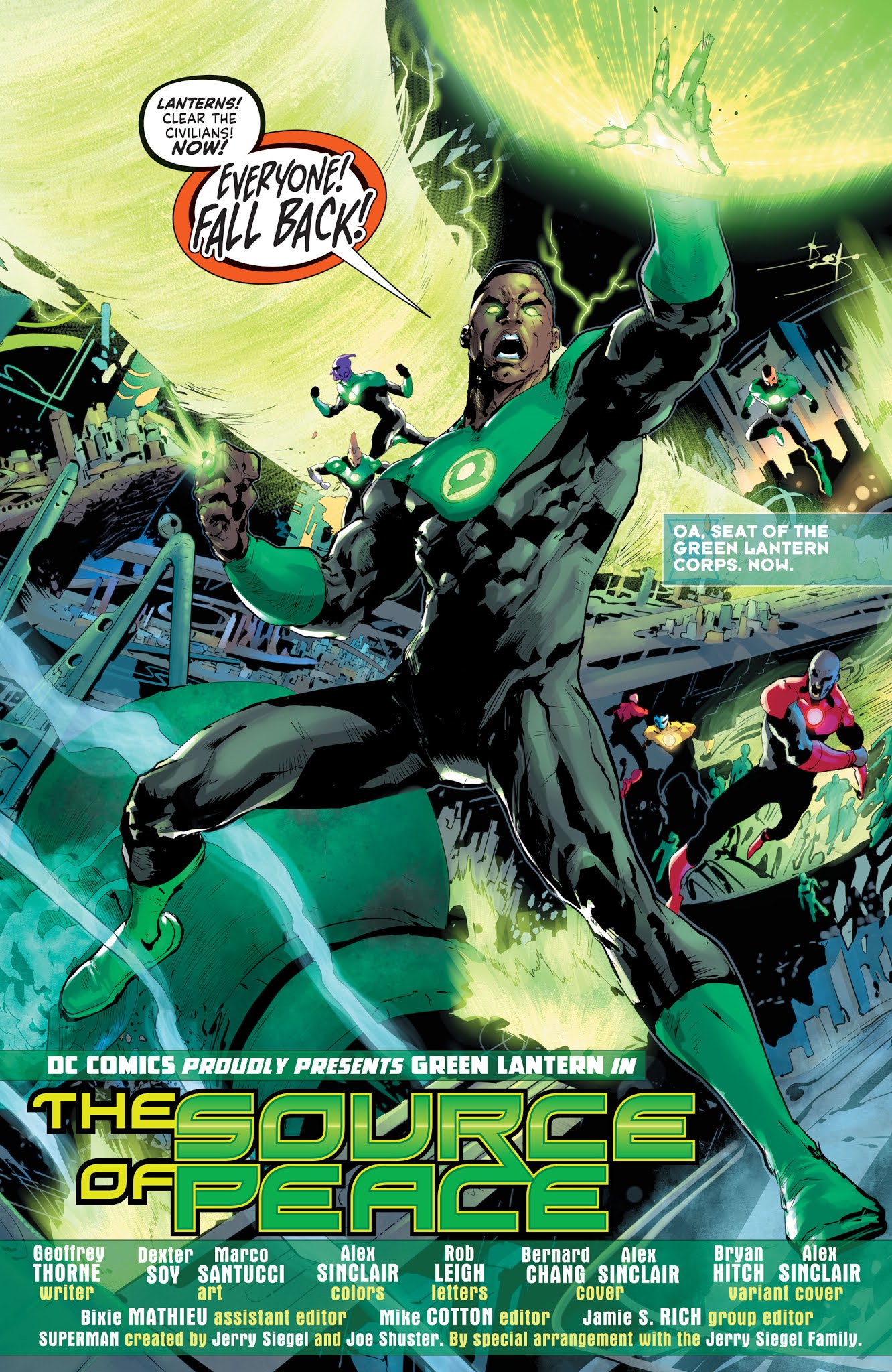 Weird Science DC Comics PREVIEW Green Lantern 1