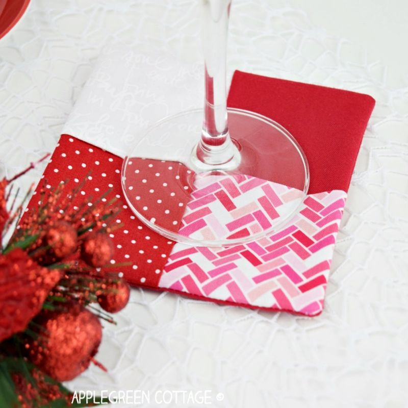 How To Make Coasters Perfect Diy Holiday Decor! AppleGreen Cottage