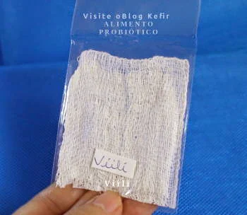 VIILI = desidratado em gaze -Antigamente o Viili era passado de mão em mão secada em tecido.