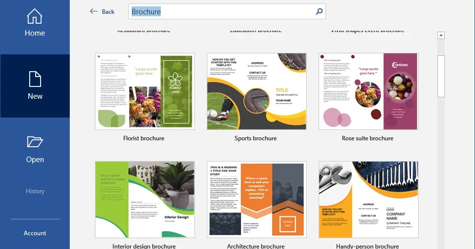 Cara Cepat Membuat Brosur di Microsoft Word Catatan Bro Ari