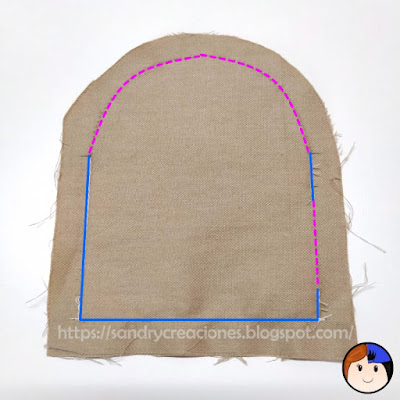 Monedero de tela con boquilla paso 2.2