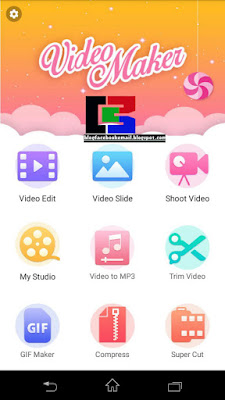 Fitur Video Maker Of Photos With Song & Video Editor lengkap