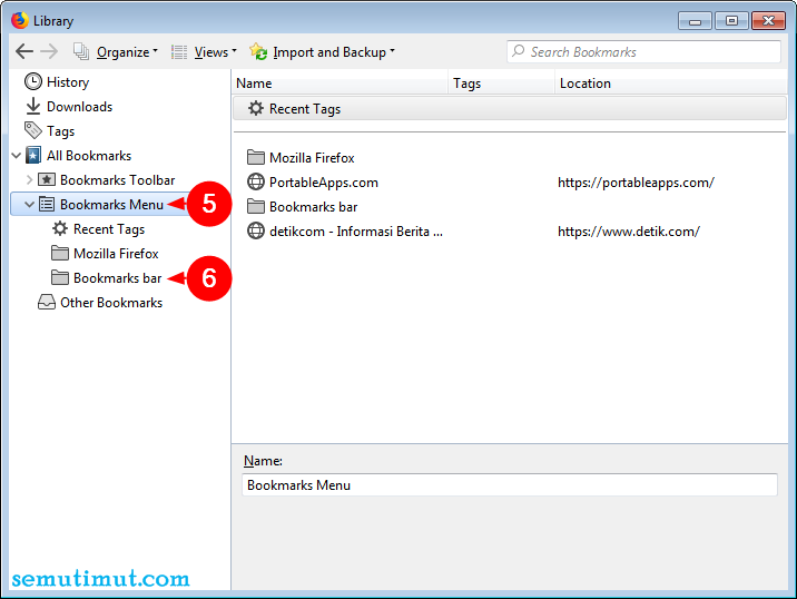 Cara Export Bookmark Google Chrome (+Import ke Firefox) SemutImut