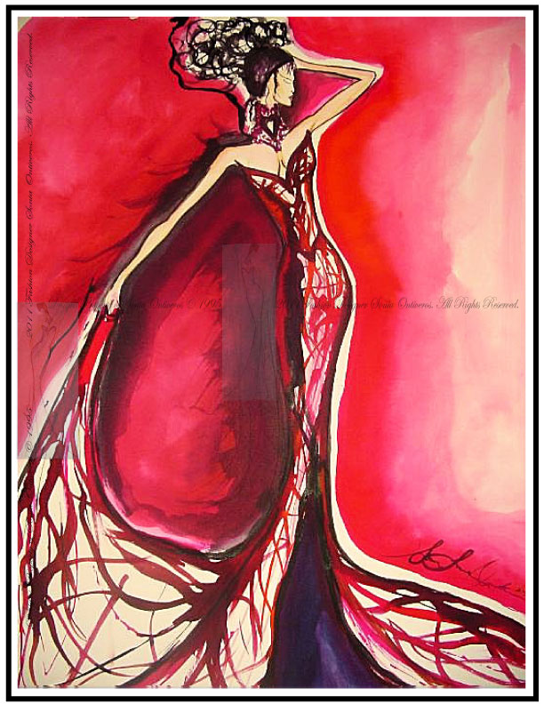 kohbar india: Apparel Dress Design and illustration