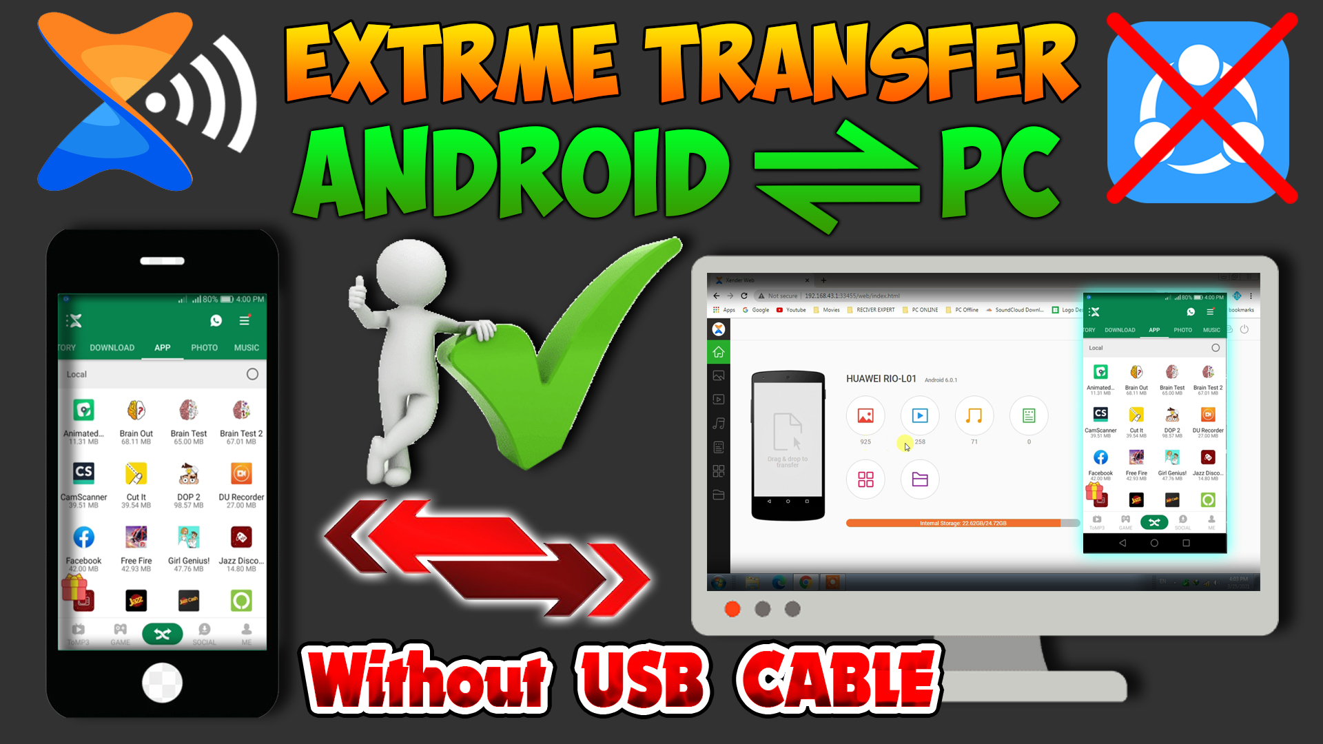 Xender Free Download For Android Share Any File To PC Xender Free Download For Android Share Any File To PC