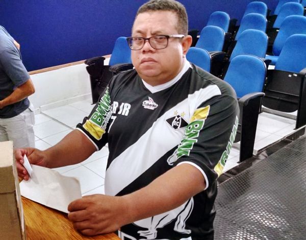 Paulo Cesar Gatão, quando foi eleito presidente do Mixto Paulo Cesar Gatão