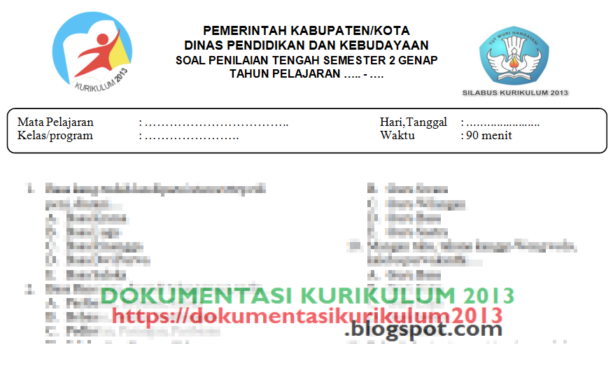Soal PTS UTS Akidah Akhlak Kelas 9 Semester 2 Kurikulum