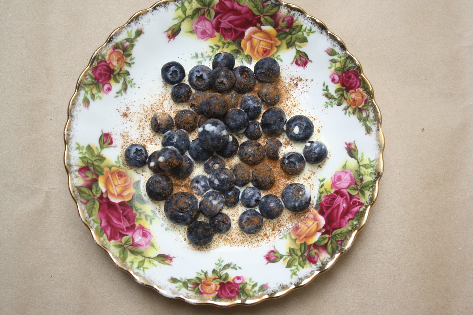 Tea and Spice Blueberries and Cream