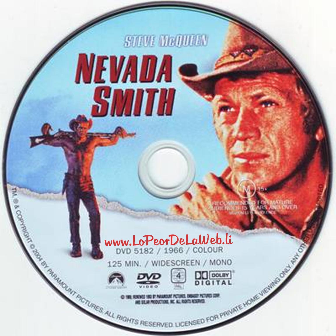 Nevada Smith (1966 / Steve McQueen / Western)