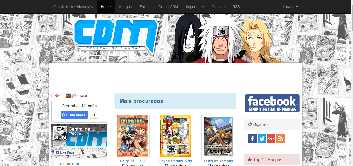 5 Melhores Sites Para Ler Mangás