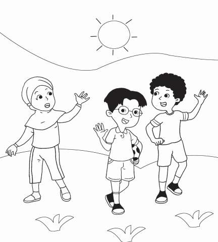 Muslana Tema 3 Kegiatanku Subtema 3 Kegiatan Sore Hari