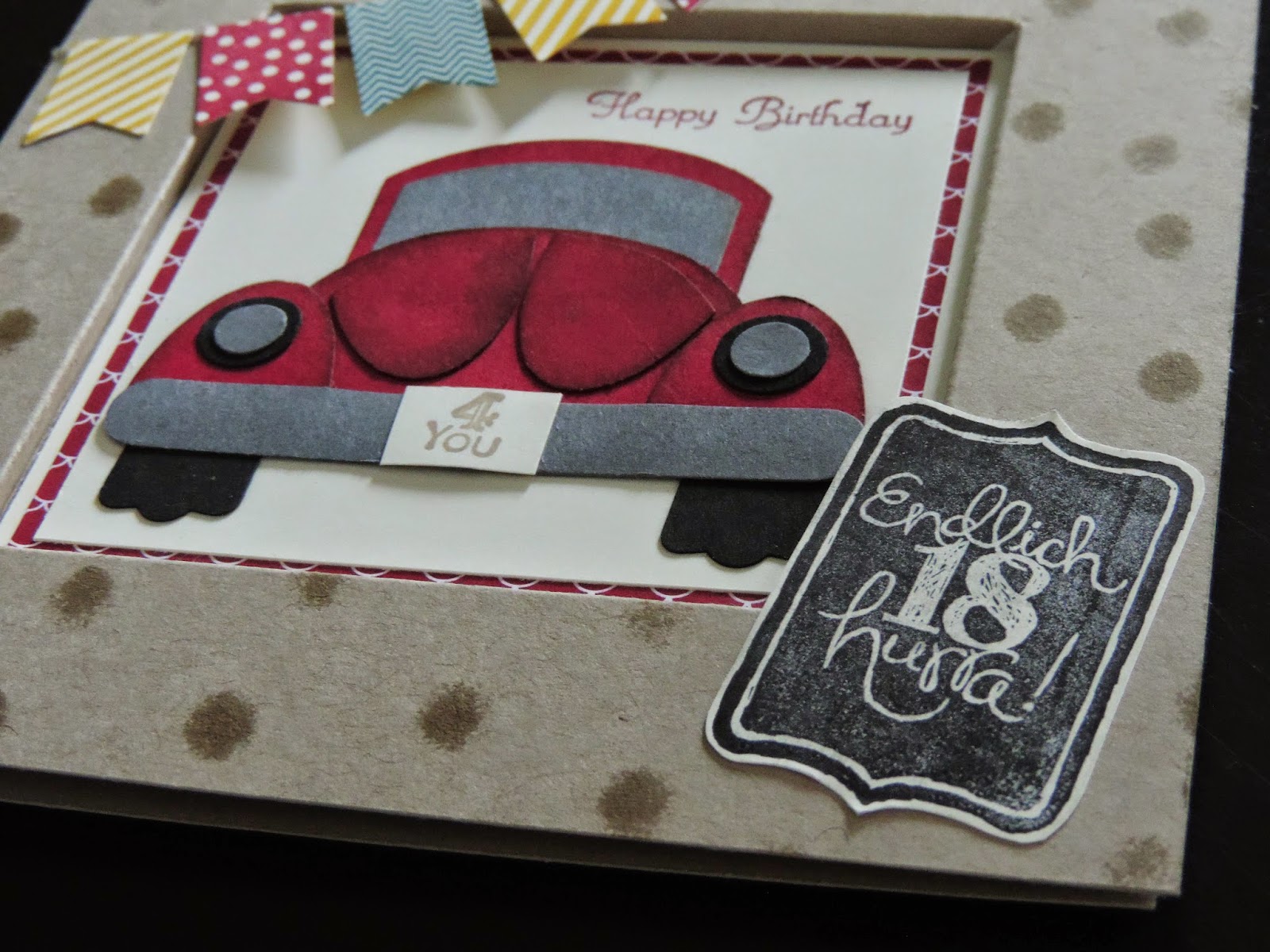 Kathis Bastelversuche: 18. Geburtstag