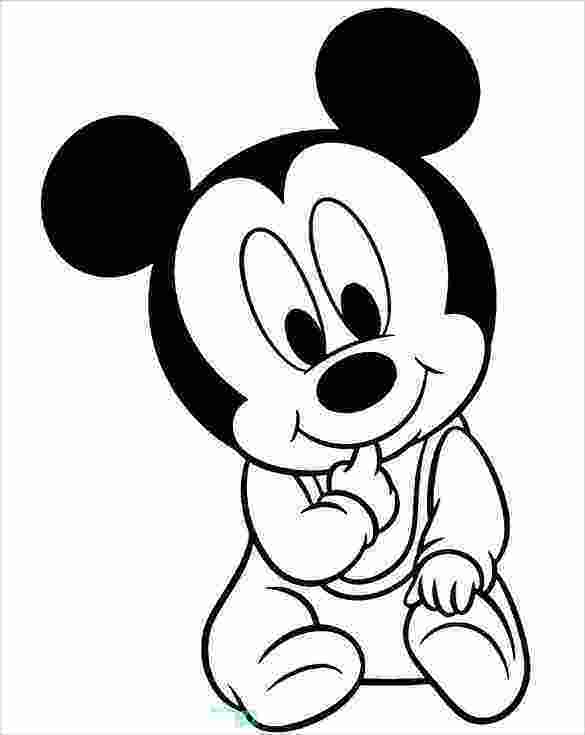 Printable Mickey Mouse Coloring Pages Coloring Print