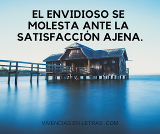 El envidioso se molesta ante la satisfacción ajena envidioso-molestar