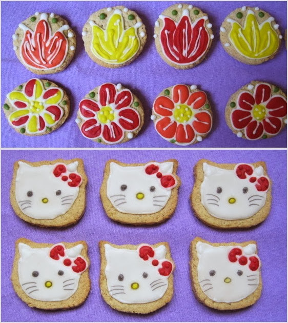 Olesia Ev Pastanesi/Olesia Gül Kurabiye royal icing süsü.