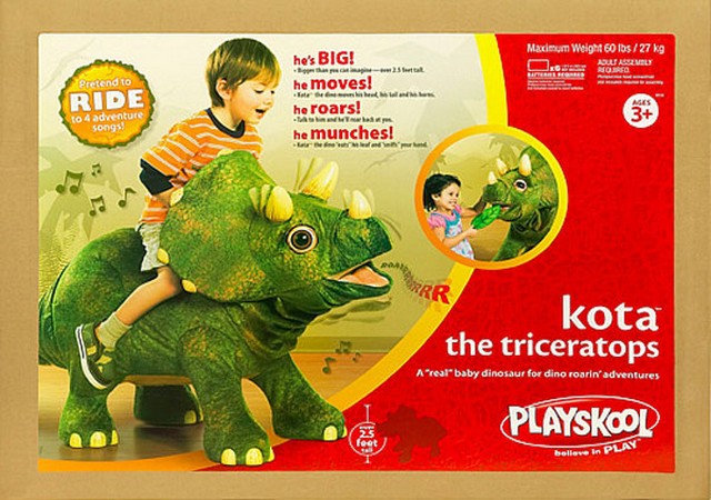 Playskool Kota My Triceratops Dinosaur Manual