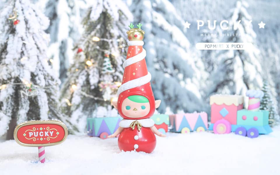 PUCKY MERRY CHRISTMAS by Pucky x POP MART