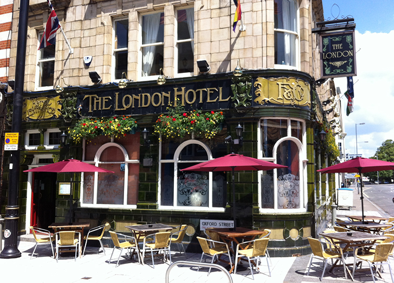 Pubs and Beer in Southampton The London Hotel, Oxford Street