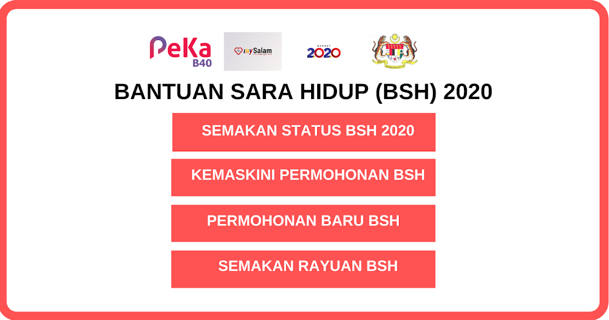 2021 hidup semakan sara bantuan Permohonan dan